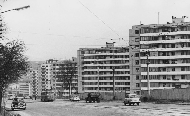 Улица Урицкого в 1968 году