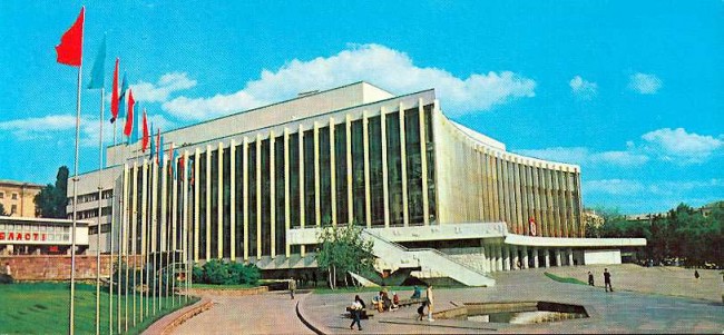 1980-е годы. Национальный дворец искусств «Украина» Дворец Украина в 80-х годах, Киев