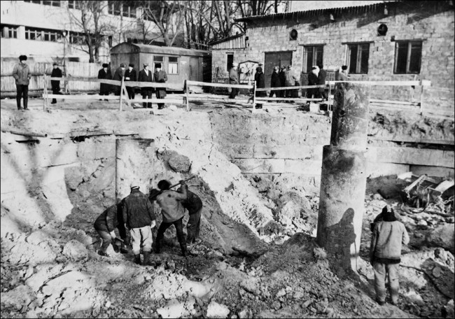 1987 год. Строительство станции метро Золотые ворота История строительства метро в Киеве