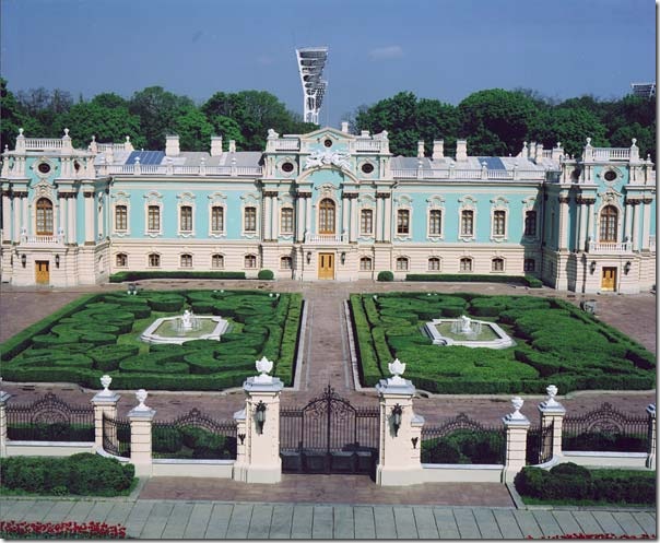 1980-е годы. Мариинский дворец и территория