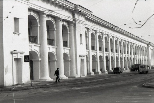 Реставрированный Гостиный двор в Киеве в 80-х годах