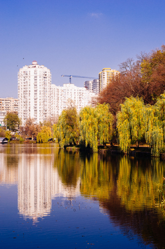 Осенние фотографии Голосеевского парка