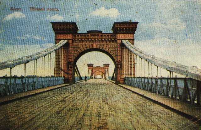 На Николаевском мосту в начале 20 века