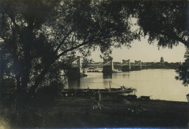 1900-е годы. Николаевский мост с другого ракурса