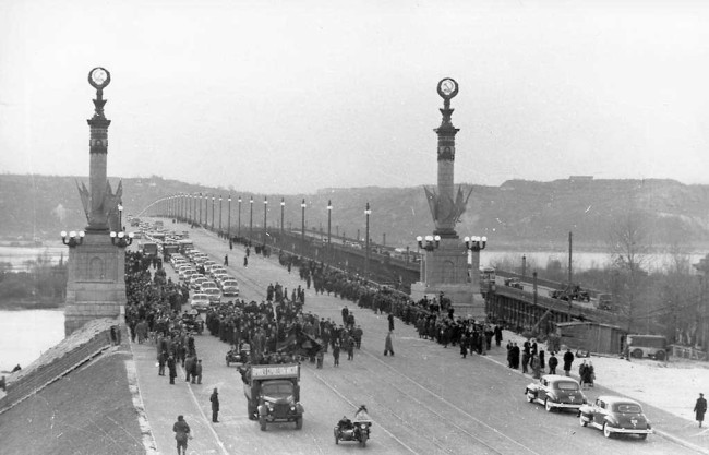 Как открывали мост Патона в Киеве