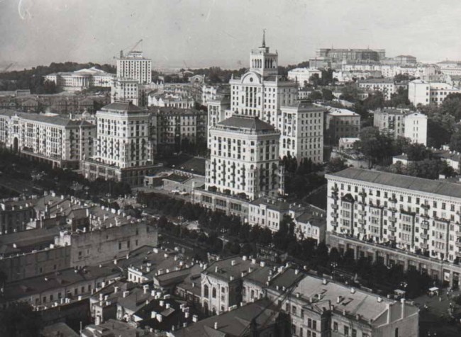 Старый Киев с высоты полета