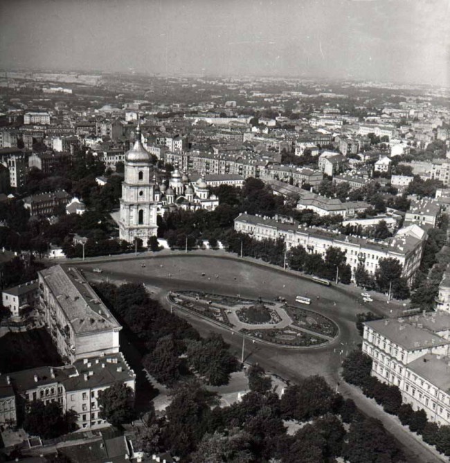 Старый Киев с высоты полета