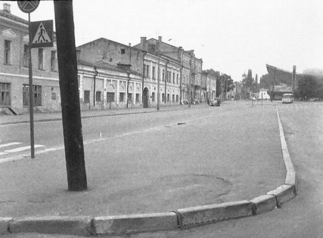 Житнеторжская площадь в 70-х годах в Киеве