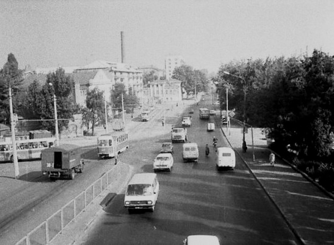 Набережная Днепра, Подол, 80-е