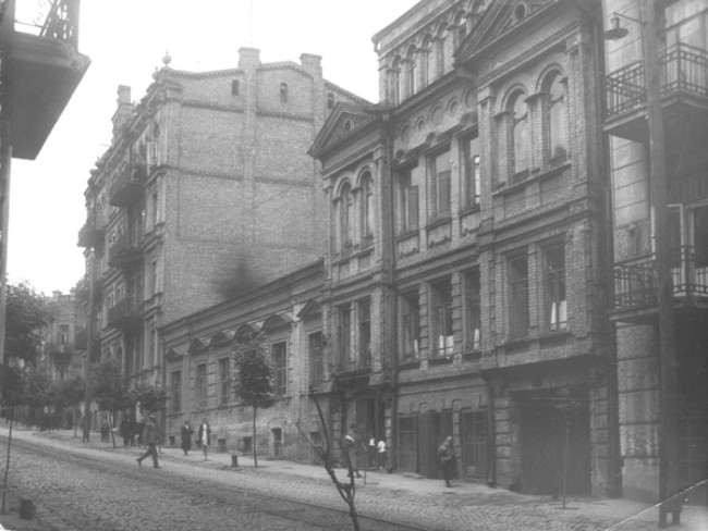 Малая Житомирская улица в 30-х годах, Киев
