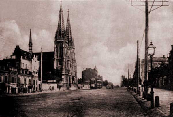 1900-е годы, Большая Васильковская улица, католический собор