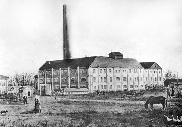 Цукровий завод кінця 19 століття