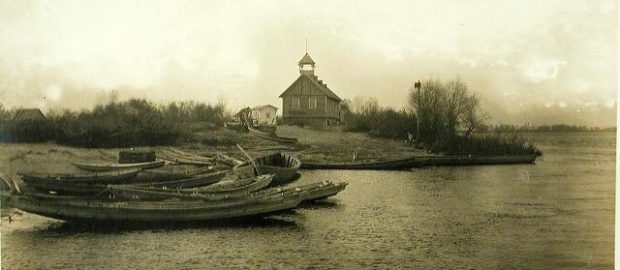 Стара Оболонь станція човнів і сторожка﻿